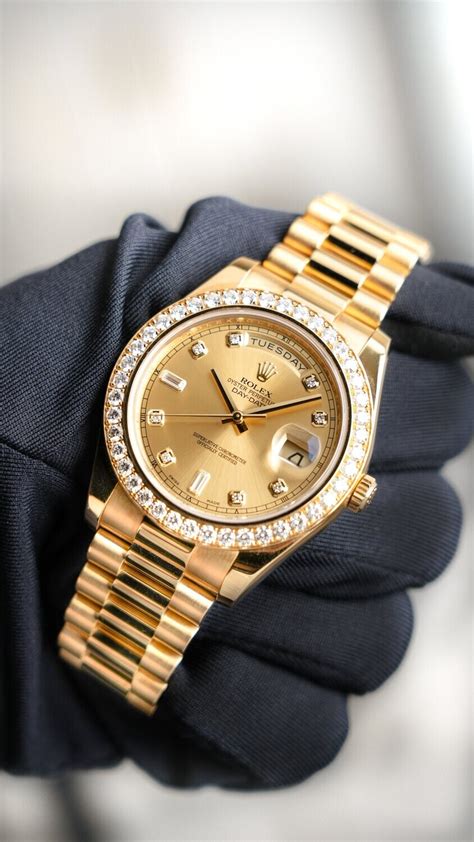 gold rolex day date 2 price|rolex day date 40 prices.